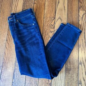 Express Dark Blue Skinny Jeans